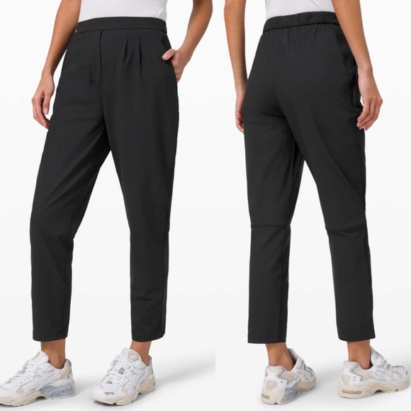 lululemon athletica Pants - Lululemon Essential High Rise Trouser Pants Black
